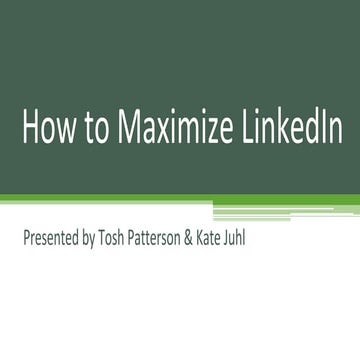 The Power of LinkedIn to Connect Professionally and Grow Your Alumni and Dono...