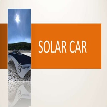 solar car