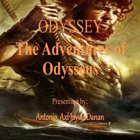 odyssey; the adventure of odysseus