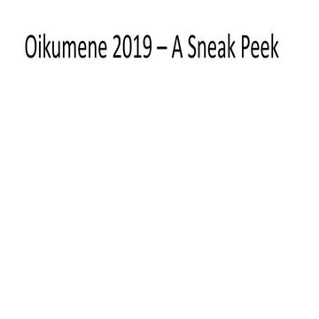 Oikumene - The Nature and Wildlife Quiz - Tie Grab 2019