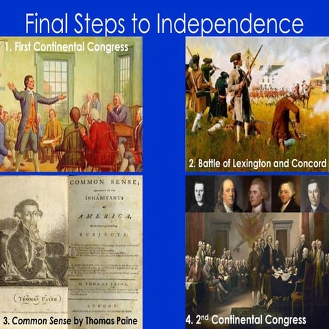 Final Steps to Independence
