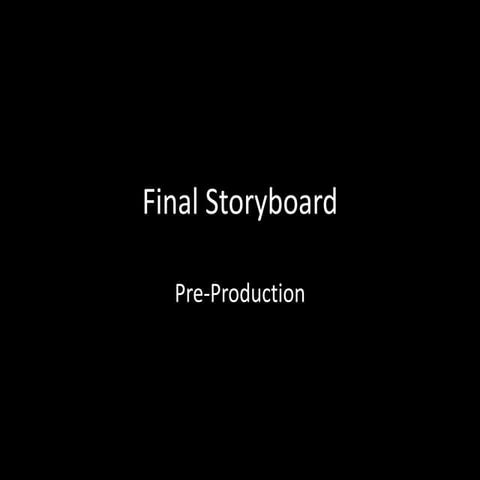 Final Storyboard