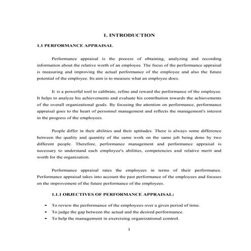 Internship report on Performance Appraisal in BMW