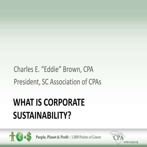 Final sustainability