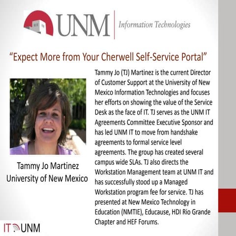 Expect More from Your Cherwell Self-Service Portal