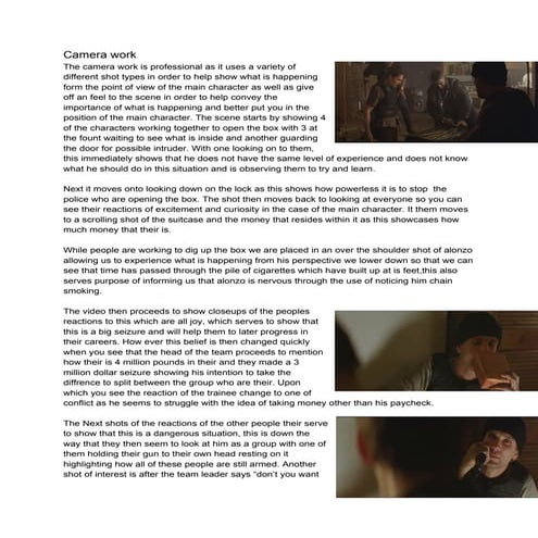 Layer cake opening scene | PPTX