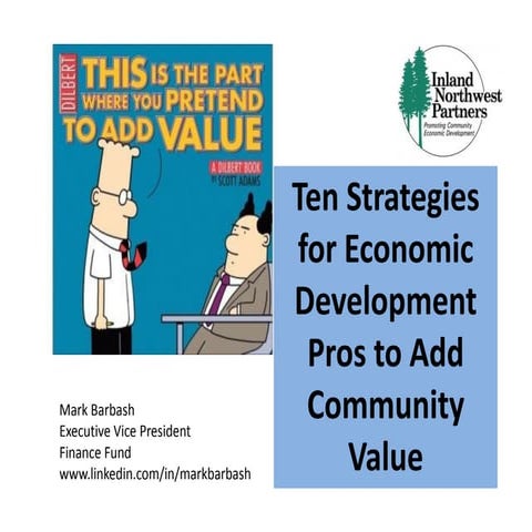 Ten Strategies to Add Community Value