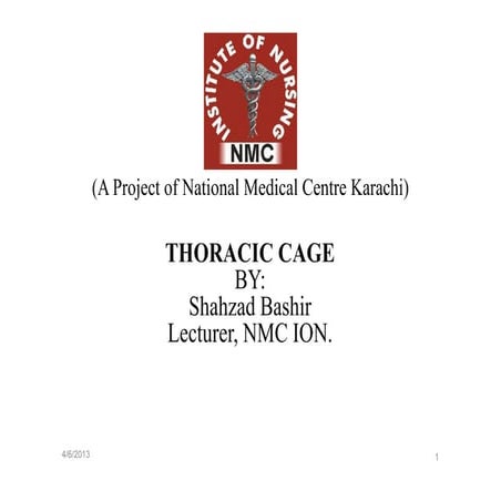 Final thoracic cage student