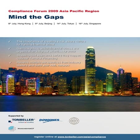 Mind the Gaps: Compliance Forum Asia Pacific Region