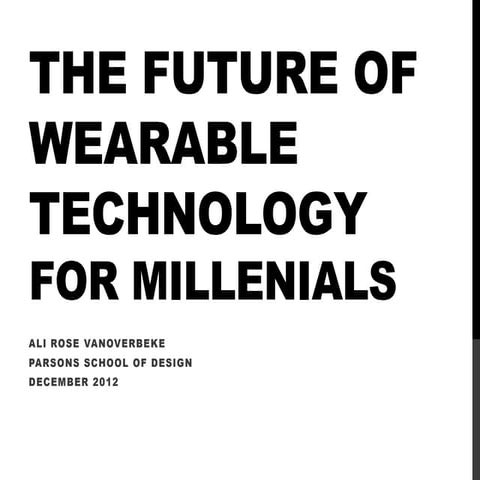 The Future of Wearable Technology