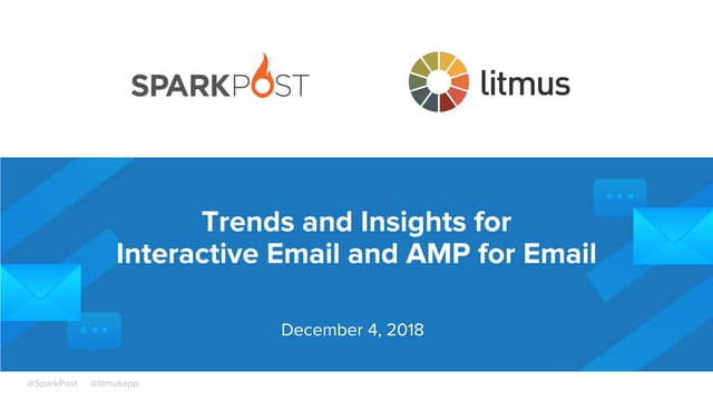 Trends and Insights for Interactive Email & Google AMP for Email
