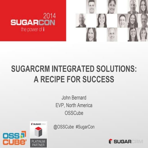 SugarCRM Integrated Solutions: A Recipe for Success