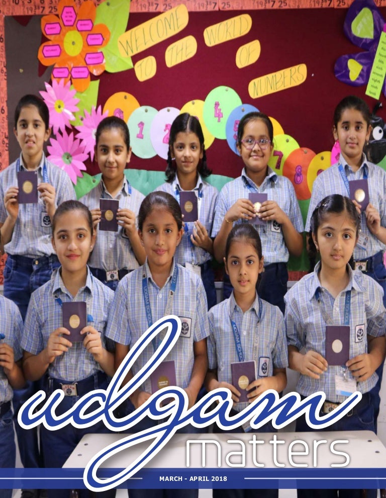Udgam Matters March April 2018