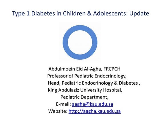 type 1 diabetes in children | PDF