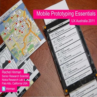 Mobile Prototyping Essentials