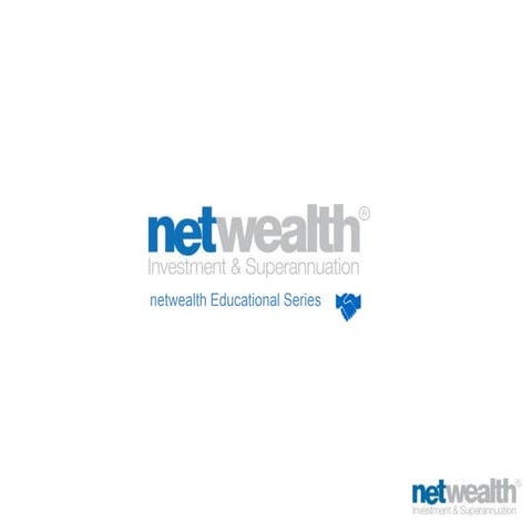 netwealth educational webinar - The evolution of asset allocation