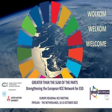 Welcome: Greater than the Sum of the Parts - Strengthening the European ...
