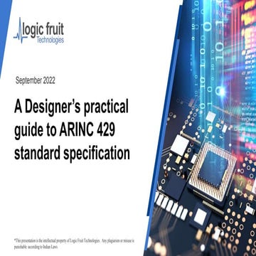 A Designer’s practical guide to ARINC 429 standard