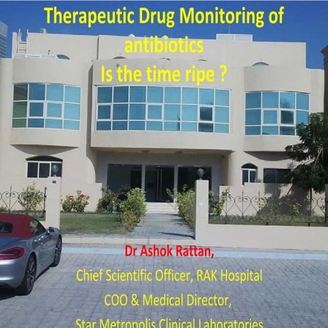therapeutic drug monitoring of antibiotics