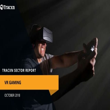 Tracxn - VR Gaming Startup Landscape