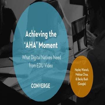 Webinar | Achieving the “Aha” Moment: What Gen Z and Millennials Need from ED...