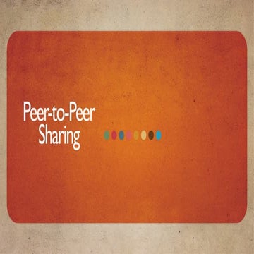 MavenSocial: Peer-to-Peer Sharing