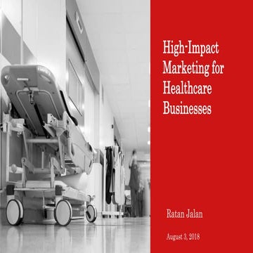High impact marketing strategies for healthcare businesses