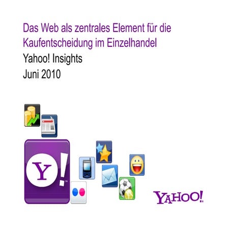 Yahoo!-Einzelhandelsstudie 