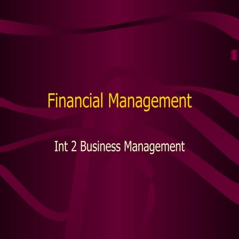 Finance Int 2