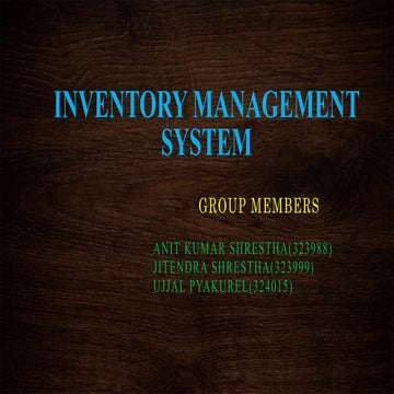 Finance management-system