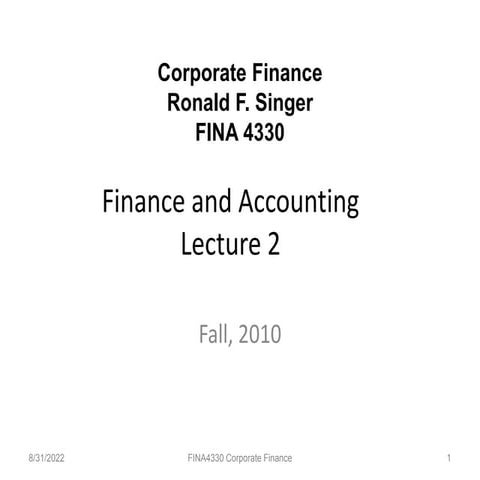 Finance and Accounting .ppt