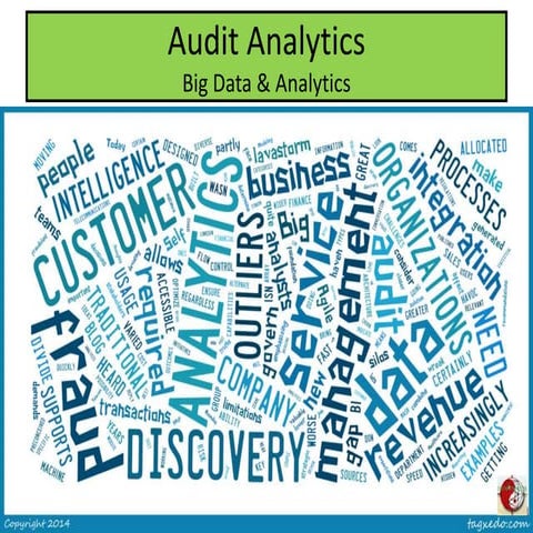 Finance and Audit Predictive Analytics
