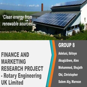 Finance and marketing research project, PESTEL,SWOT ,Key Competitors and Cust...