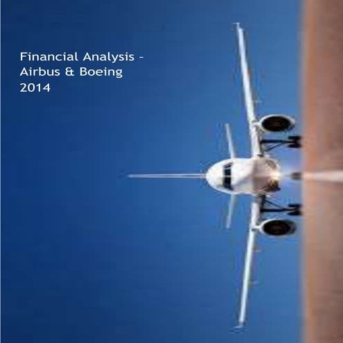 Financial Analysis boeing airbus