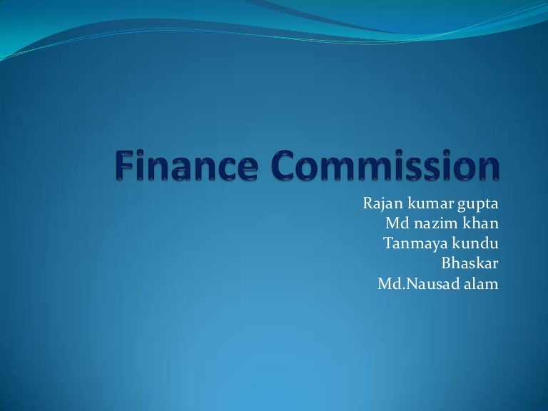 Finance Commission