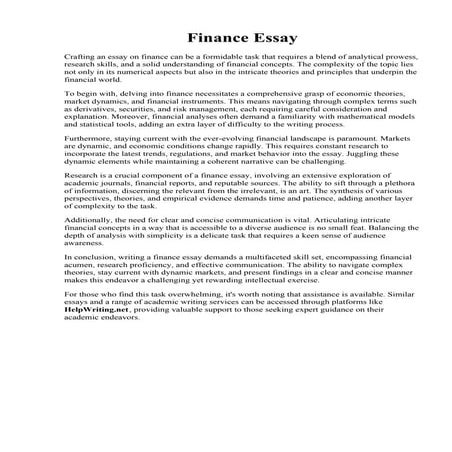 Finance Essay.pdf