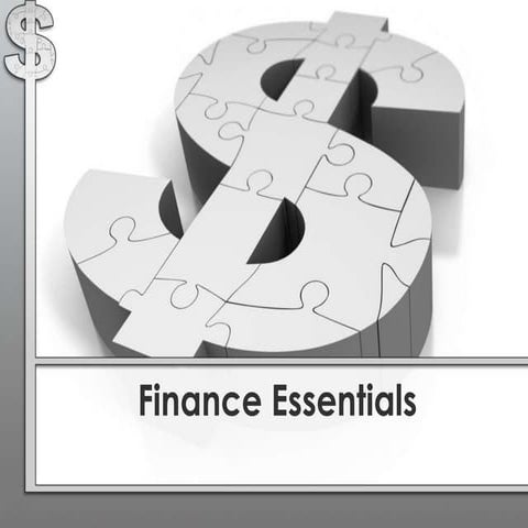 Finance Essentials