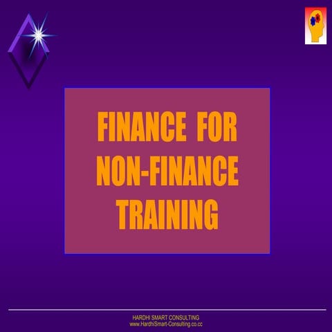 Pelatihan Finance for Non-Finance Manager
