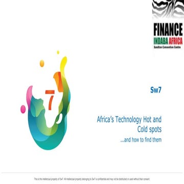 Finance indaba 2018