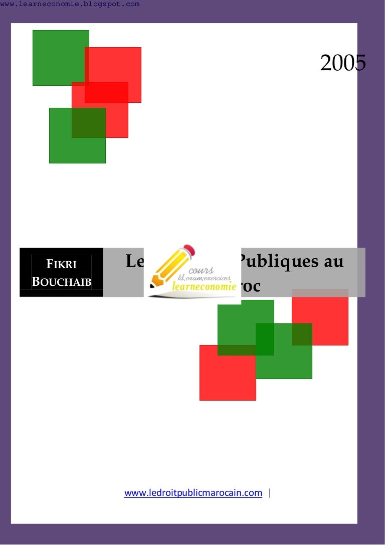 Finances Publiques Maroc - 