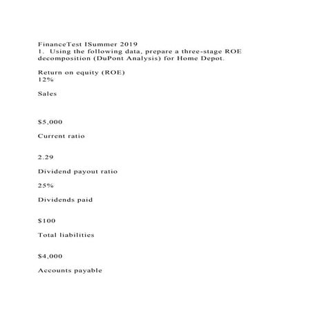 Cima P3 Past Papers | PDF