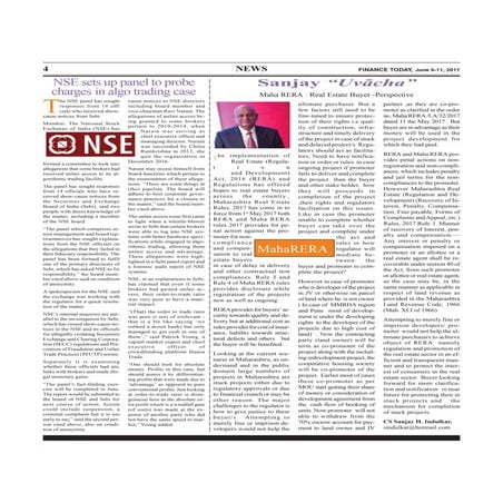 Finance today  column