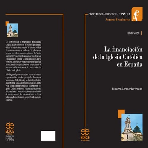 Informe "La financiación de Iglesia Católica en España"