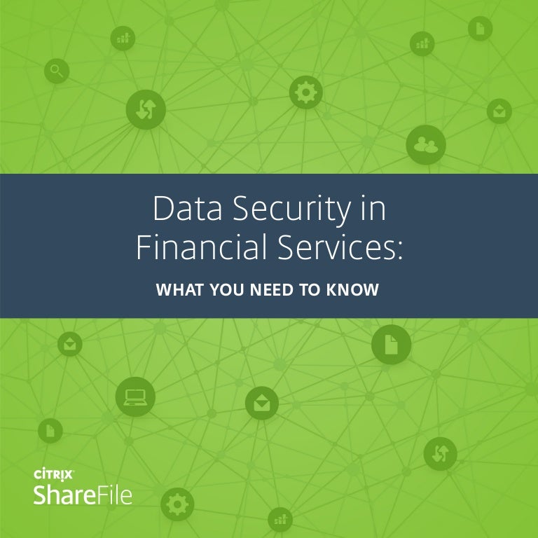 Data Security in Financial Services What You Need to Know