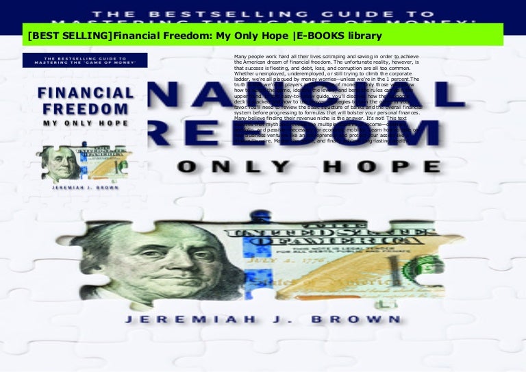 [BEST SELLING]Financial Freedom: My Only Hope |E-BOOKS library