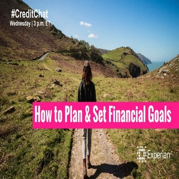 How to Plan and Set Financial Goals