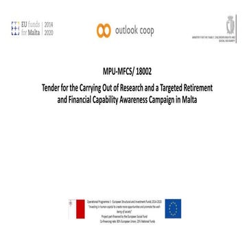 Financial Literacy Campaign Presentation Pptx