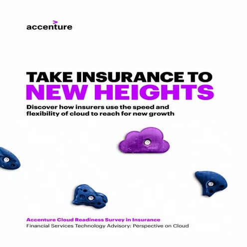 Take Insurance To New Heights - Accenture Cloud Readiness Survey in Insurance