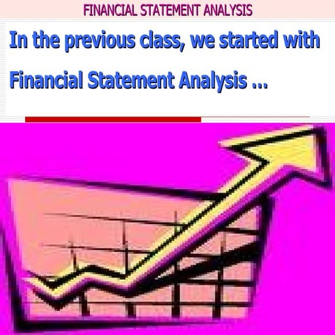 Financial Statement Analysis 2