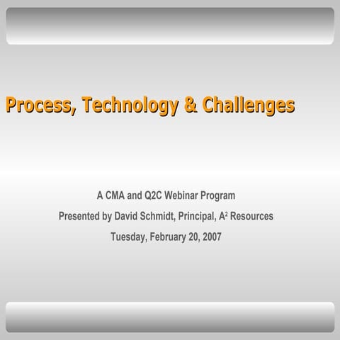 Financial Supply Chain Management